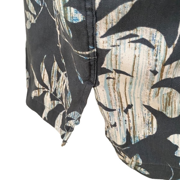 ONO & COMPANY 70% Silk Aloha Hawaiian Floral Shirt Men S Small - Picture 4 of 5